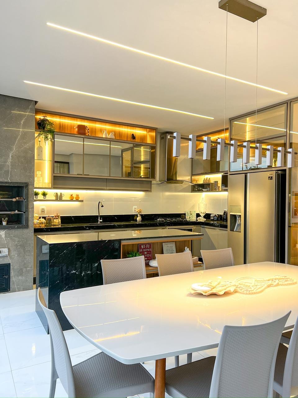 Cozinha — Residência W&A